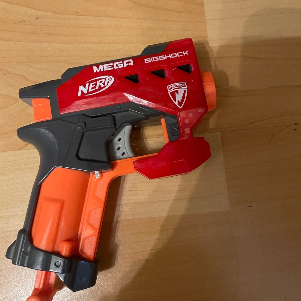 Nerf Mega BigShock Blaster - Red and Orange